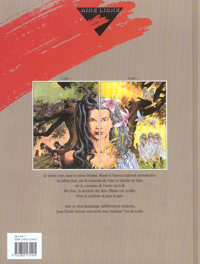 Quatrième de couverture de « DEESSE BLANCHE, DEESSE NOIRE - TOME 1 - DEESSE BLANCHE, DEESSE NOIRE, TOME 1 »