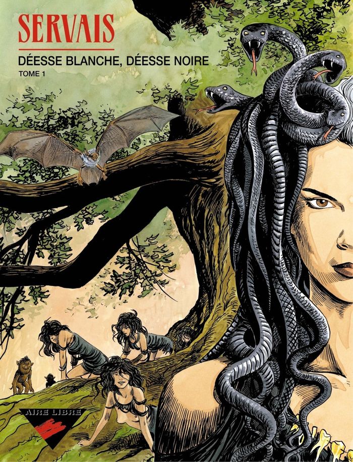 Couverture du livre « DEESSE BLANCHE, DEESSE NOIRE - TOME 1 - DEESSE BLANCHE, DEESSE NOIRE, TOME 1 » de Servais, librairie Les Contes Infusés à Corte