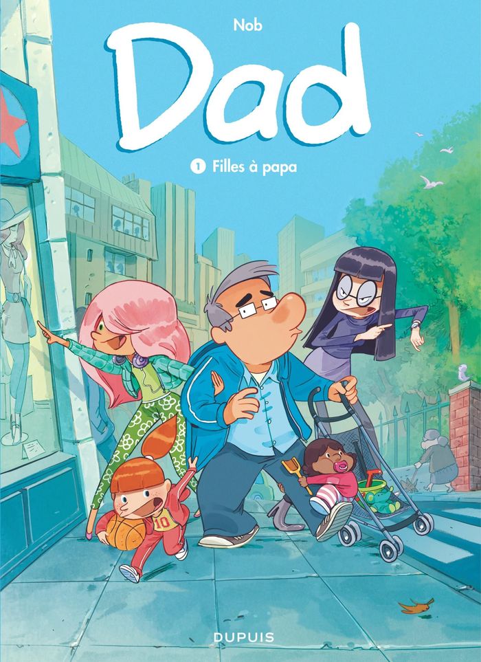 Couverture du livre « DAD - TOME 1 - FILLES A PAPA », librairie Les Contes Infusés à Corte
