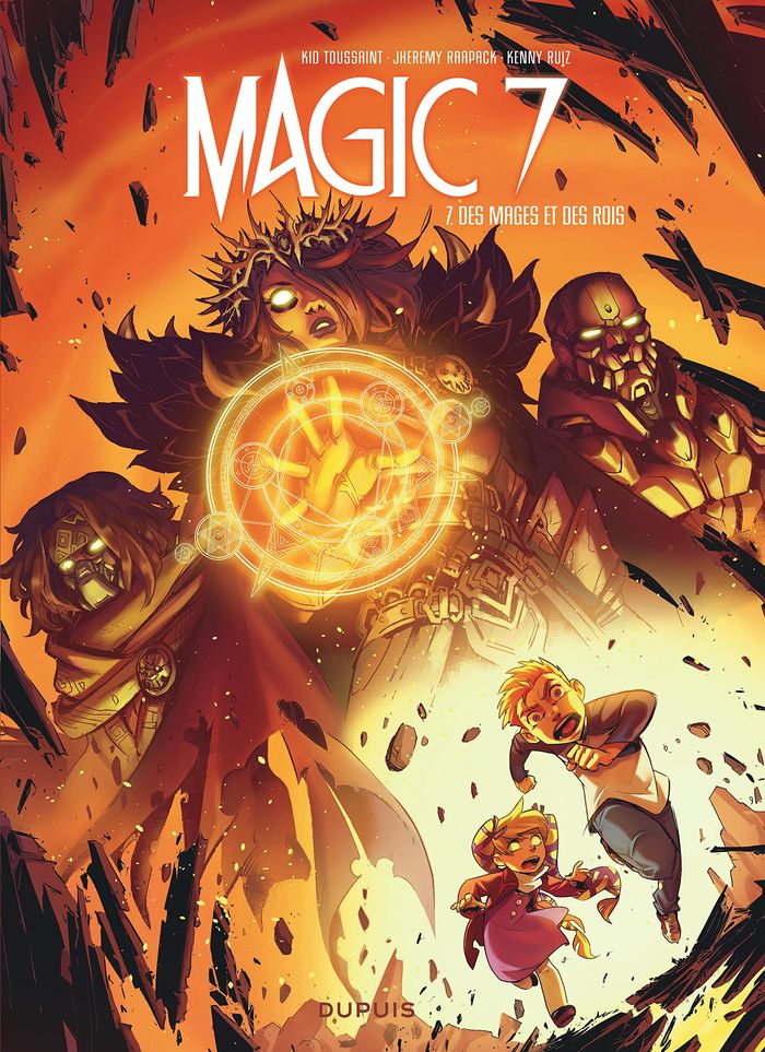 Couverture du livre « Des mages et des rois » de Kid Toussaint, librairie Les Contes Infusés à Corte