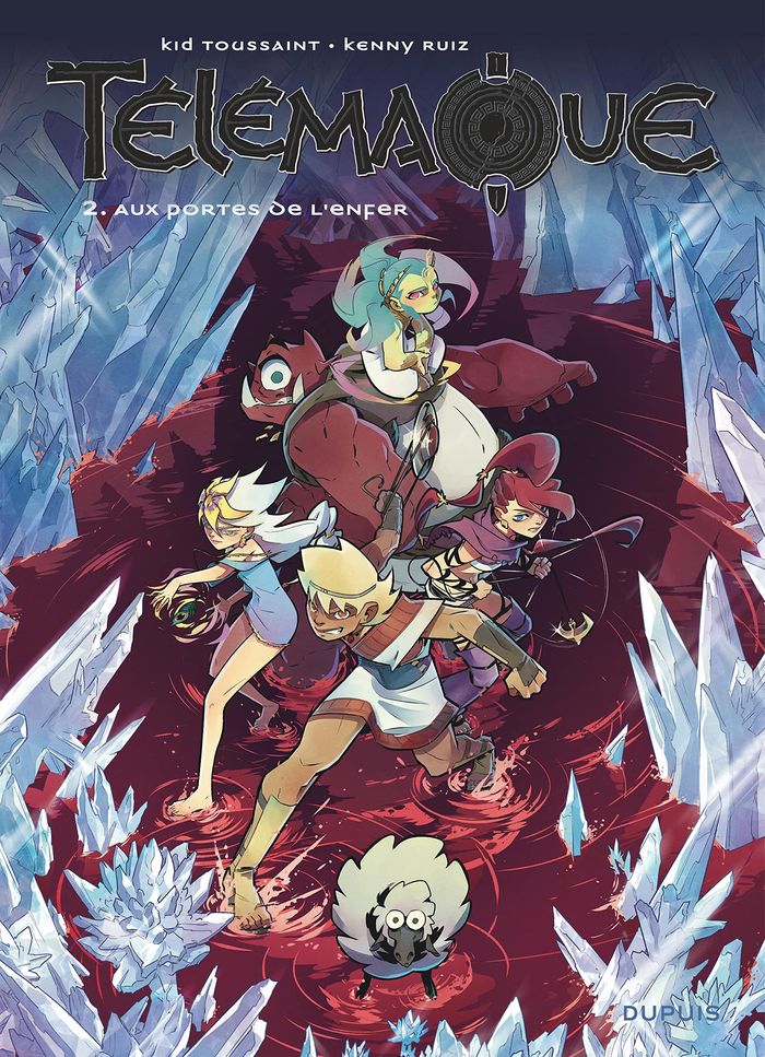Couverture du livre « Aux portes de l'enfer » de Kid Toussaint, librairie Les Contes Infusés à Corte