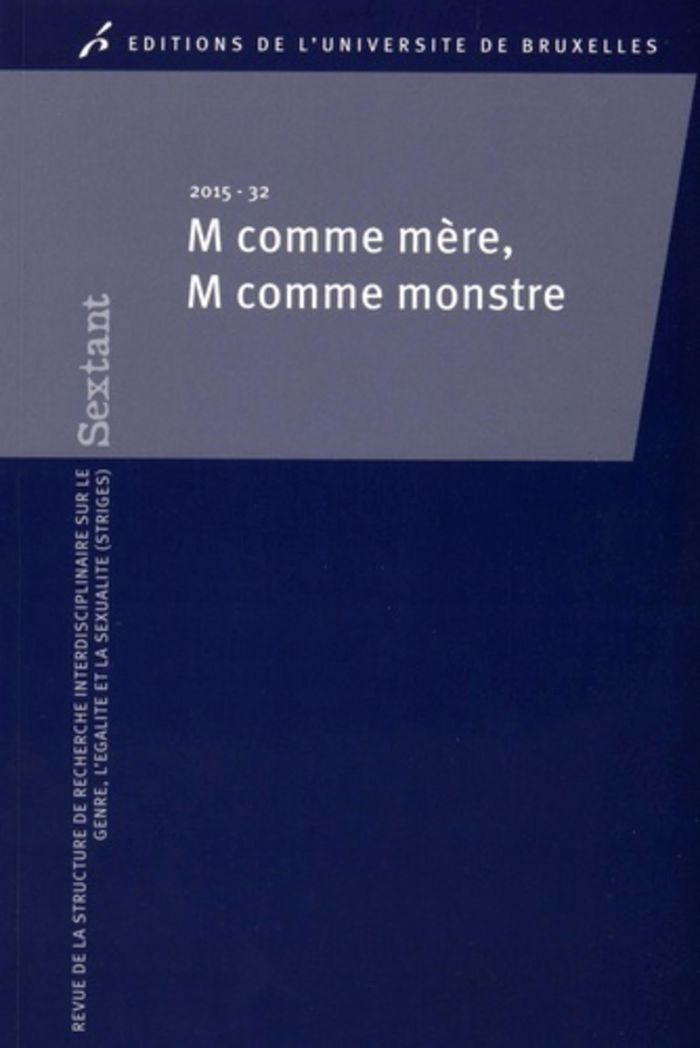 Couverture du livre « M COMME MERE, M COMME MONSTRE », librairie Les Contes Infusés à Corte