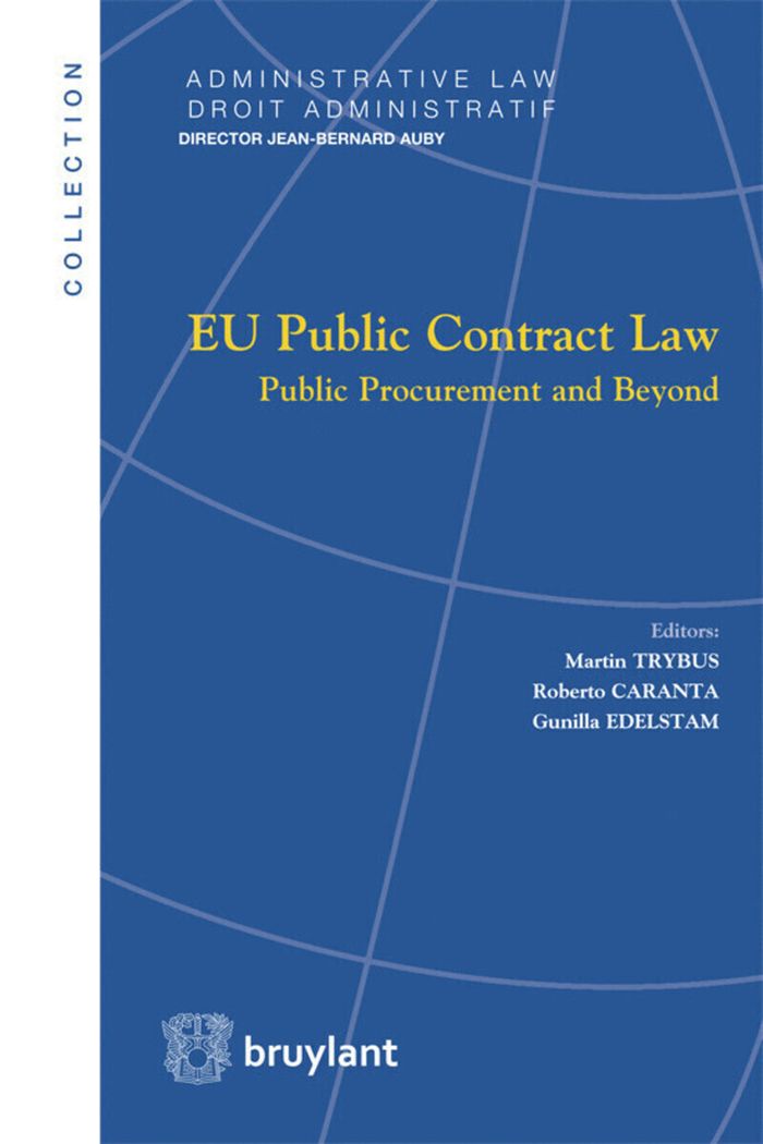Couverture du livre « EU PUBLIC CONTRACT LAW » de Roberto Caranta, librairie Les Contes Infusés à Corte