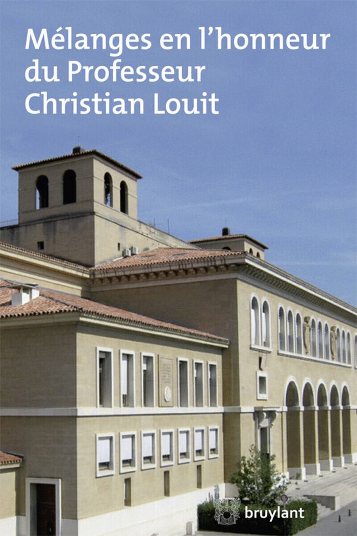 Couverture du livre « MELANGES EN L'HONNEUR DU PROFESSEUR CHRISTIAN LOUIT », librairie Les Contes Infusés à Corte