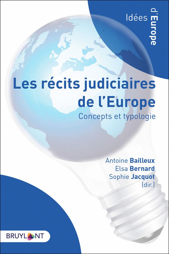 Couverture du livre « LES RECITS JUDICIAIRE DE L'EUROPE » de Antoine Bailleux, librairie Les Contes Infusés à Corte
