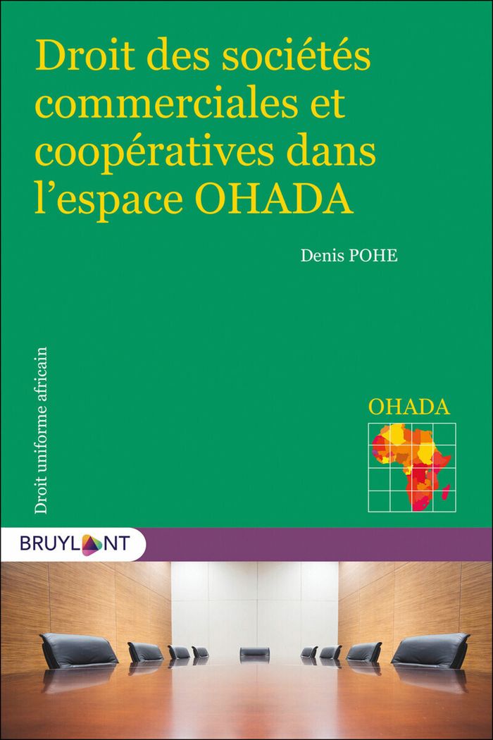 Couverture du livre « DROIT DES SOCIETES COMMERCIALES ET COOPERATIVES DANS L'ESPACE OHADA », librairie Les Contes Infusés à Corte