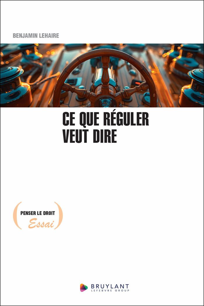 Couverture du livre « Ce que réguler veut dire » de Benjamin Lehaire, librairie Les Contes Infusés à Corte
