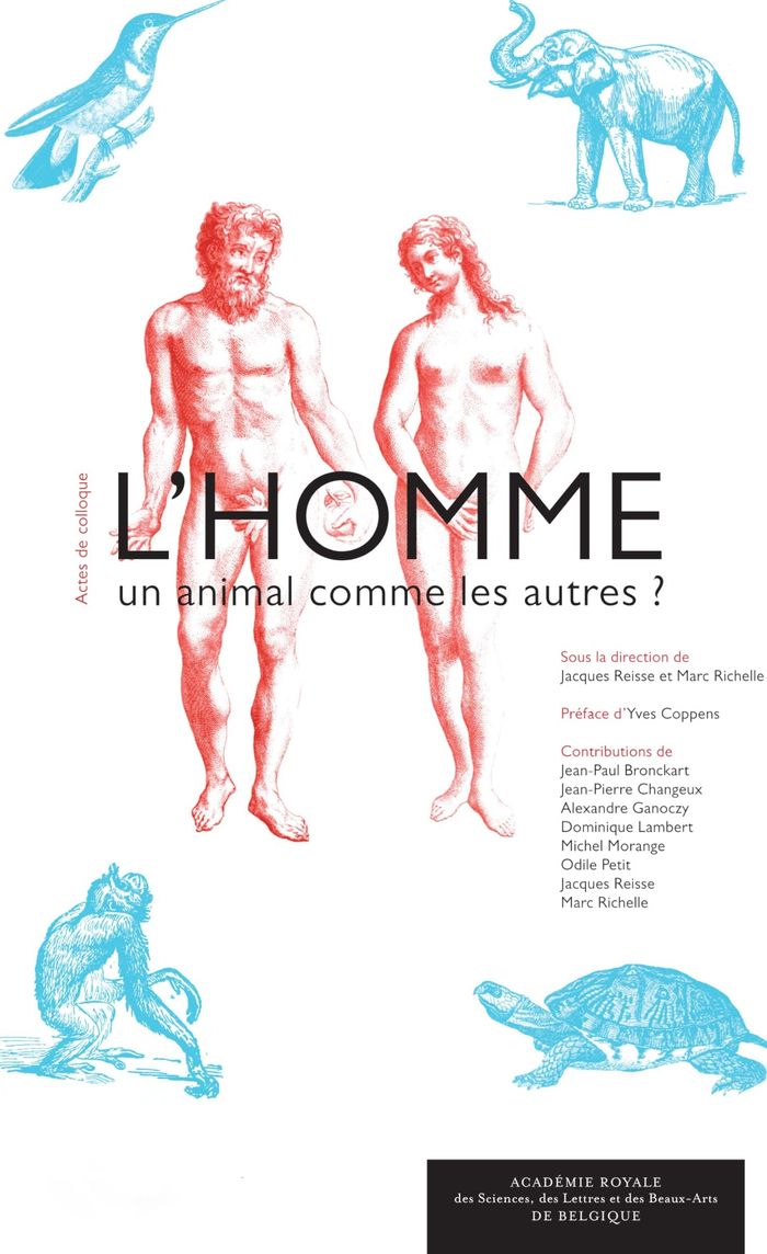 Couverture du livre « L'HOMME, UN ANIMAL COMME LES AUTRES ? » de Jacques Reisse, librairie Les Contes Infusés à Corte