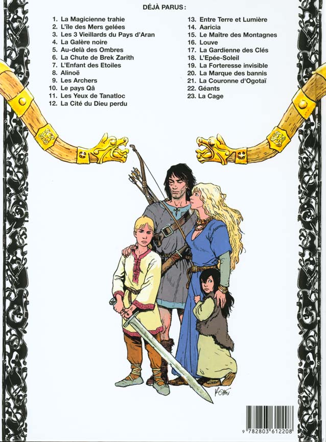 Quatrième de couverture de « THORGAL - TOME 22 - GEANTS »