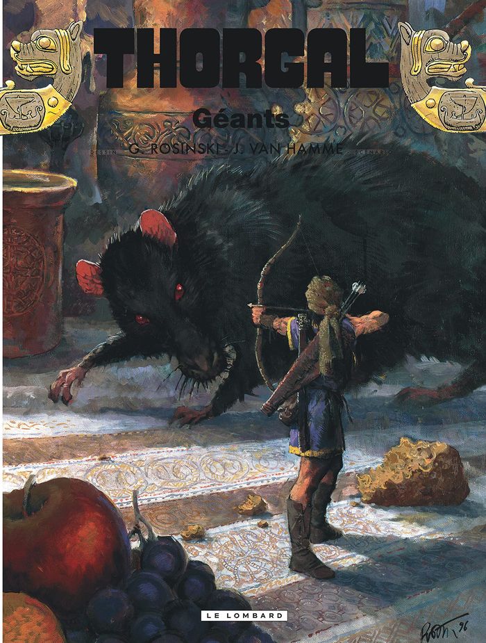 Couverture du livre « THORGAL - TOME 22 - GEANTS », librairie Les Contes Infusés à Corte