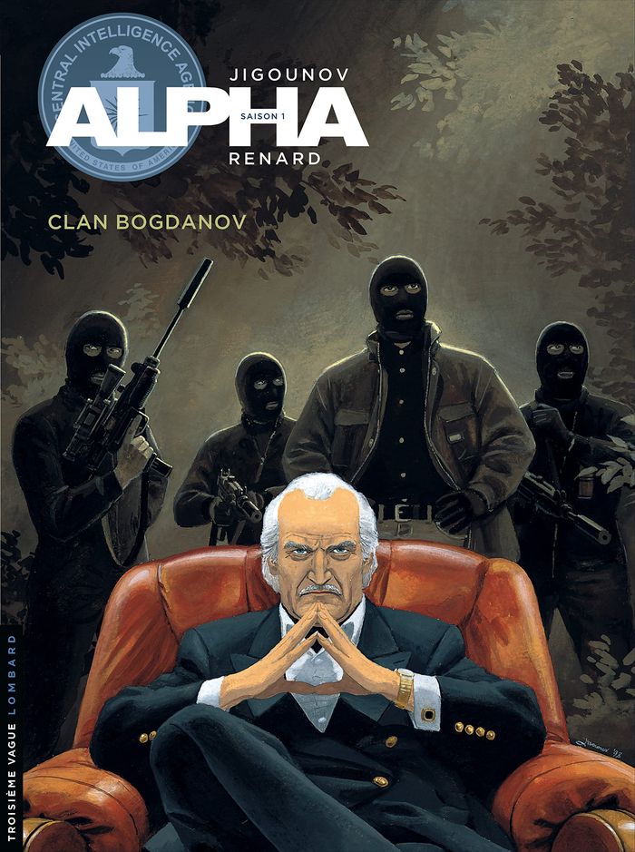 Couverture du livre « ALPHA - TOME 2 - LE CLAN BOGDANOV », librairie Les Contes Infusés à Corte