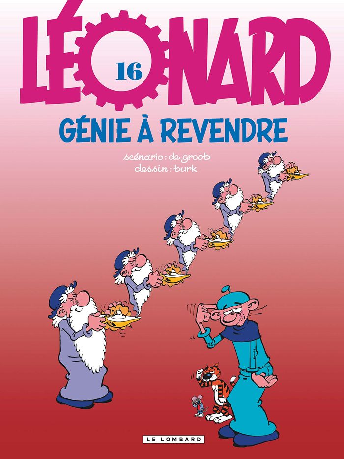 Couverture du livre « LEONARD - TOME 16 - GENIE A REVENDRE » de Groot/turk De, librairie Les Contes Infusés à Corte