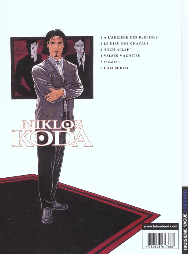 Quatrième de couverture de « NIKLOS KODA - TOME 4 - VALSES MAUDITES »