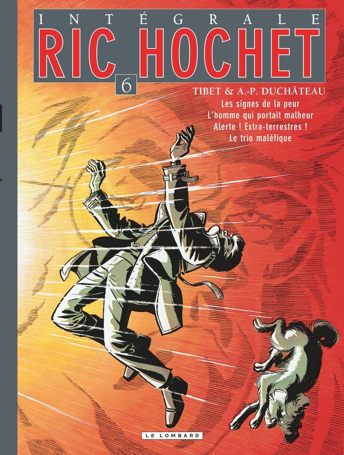 Couverture du livre « INTEGRALE RIC HOCHET - TOME 6 » de Duchateau/tibet, librairie Les Contes Infusés à Corte