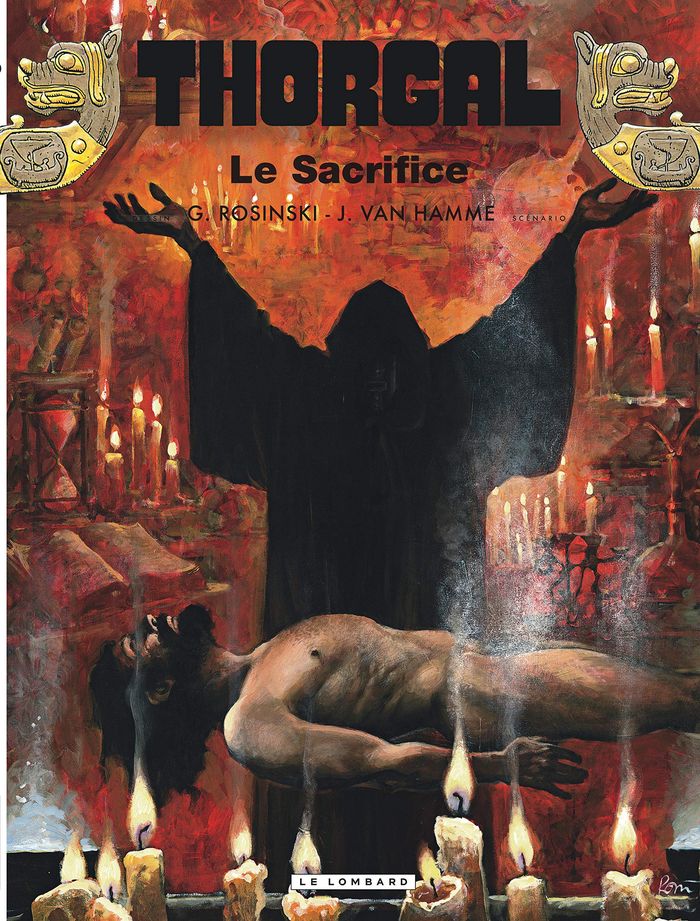 Couverture du livre « THORGAL - TOME 29 - LE SACRIFICE », librairie Les Contes Infusés à Corte