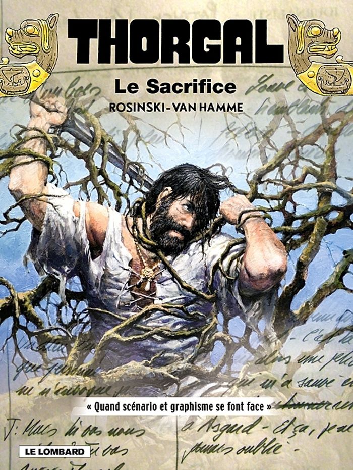 Couverture du livre « THORGAL - TOME 29 - LE SACRIFICE - EDITION SPECIALE » de Hamme/rosinski Van, librairie Les Contes Infusés à Corte