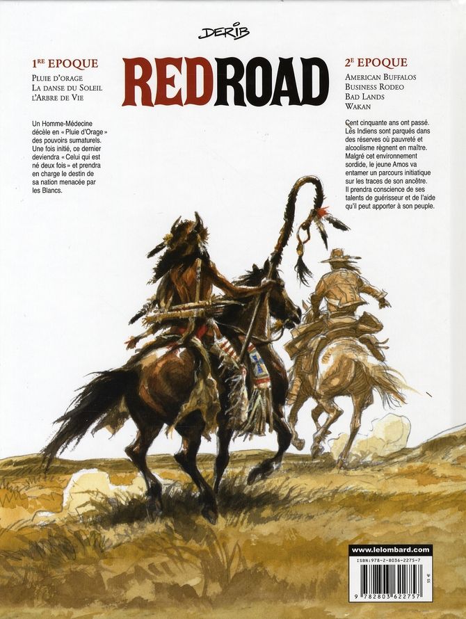 Quatrième de couverture de « INTEGRALE RED ROAD »