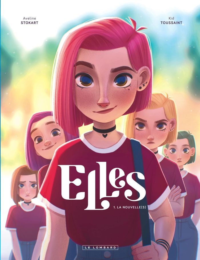 Couverture du livre « ELLES - TOME 1 - LA NOUVELLE(S) » de Toussaint Kid, librairie Les Contes Infusés à Corte