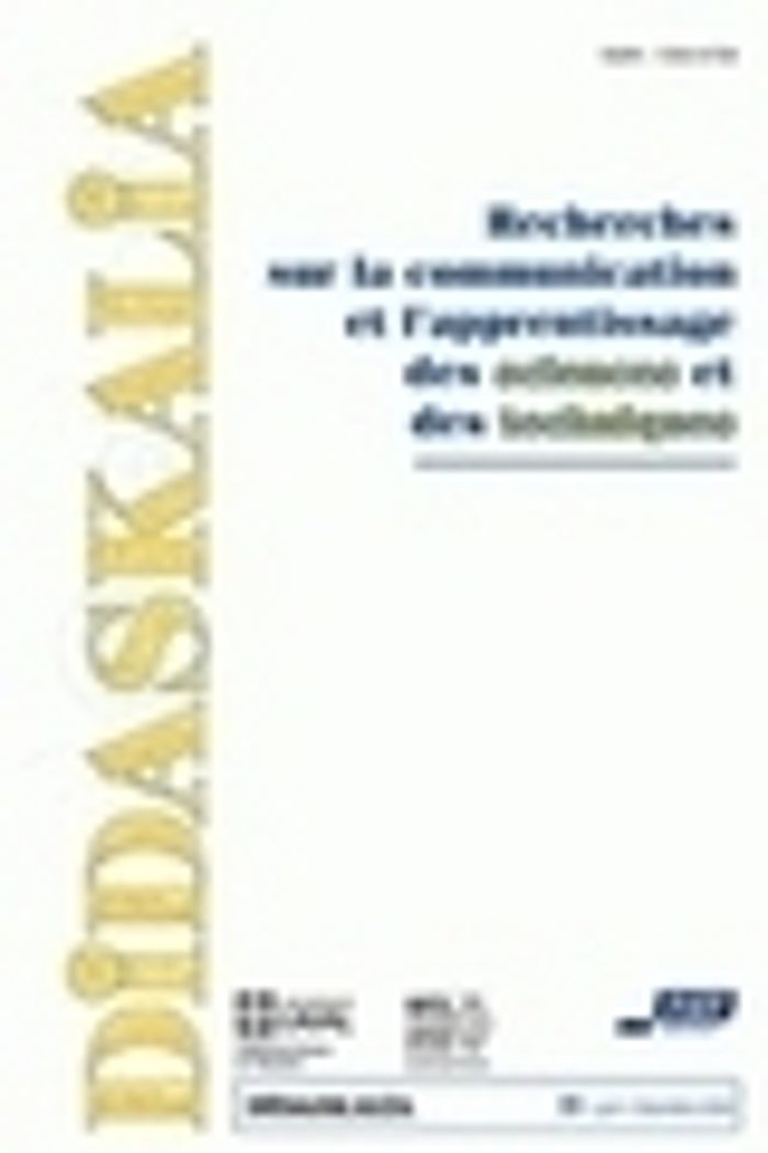 Couverture du livre « DIDASKALIA, N 17/2000 », librairie Les Contes Infusés à Corte