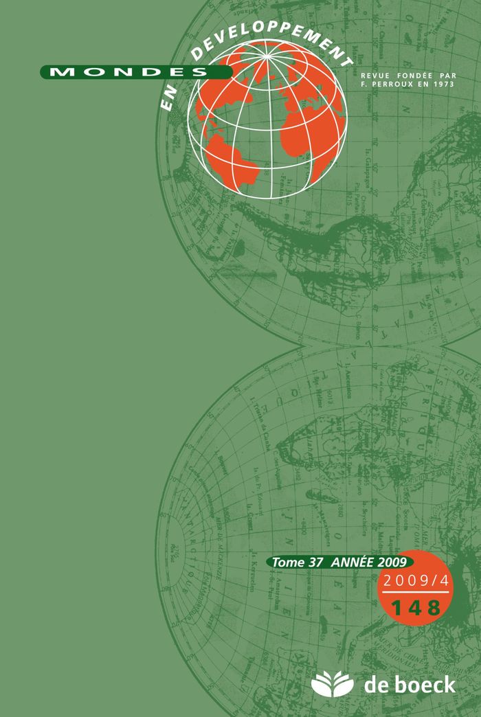 Couverture du livre « MONDES EN DEVELOPPEMENT 2004/3 N.127 RELATIONS NORD-SUD ET ENVIRONNEMENT » de Xxx, librairie Les Contes Infusés à Corte