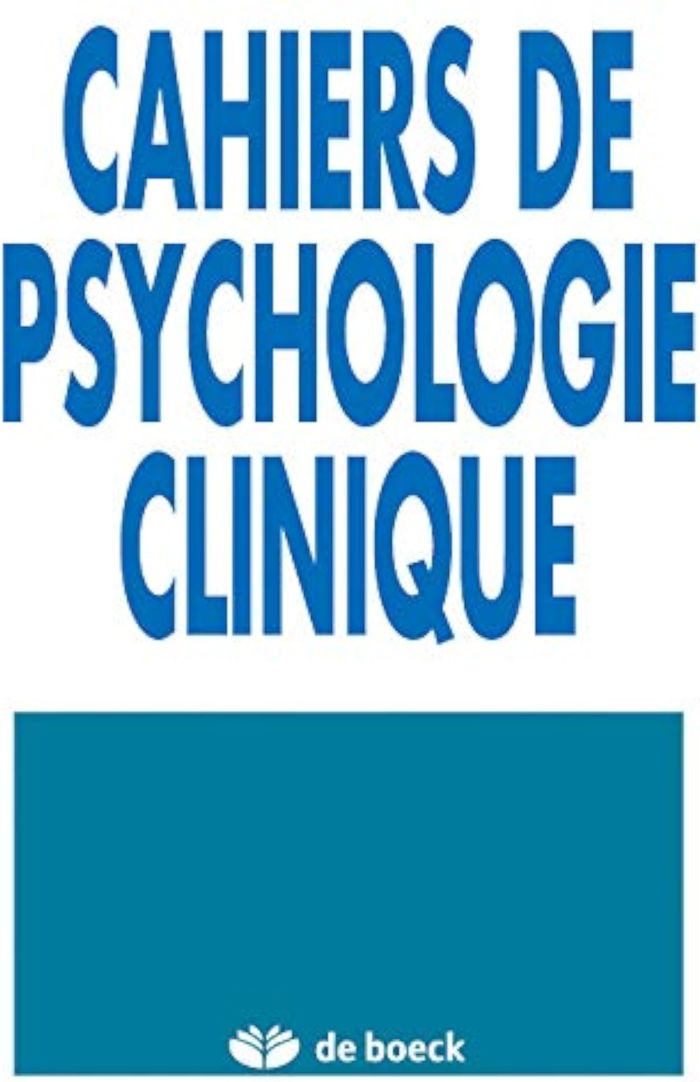 Couverture du livre « CAHIERS DE PSYCHOLOGIE CLINIQUE 2005/1 N.24 » de Xxx, librairie Les Contes Infusés à Corte