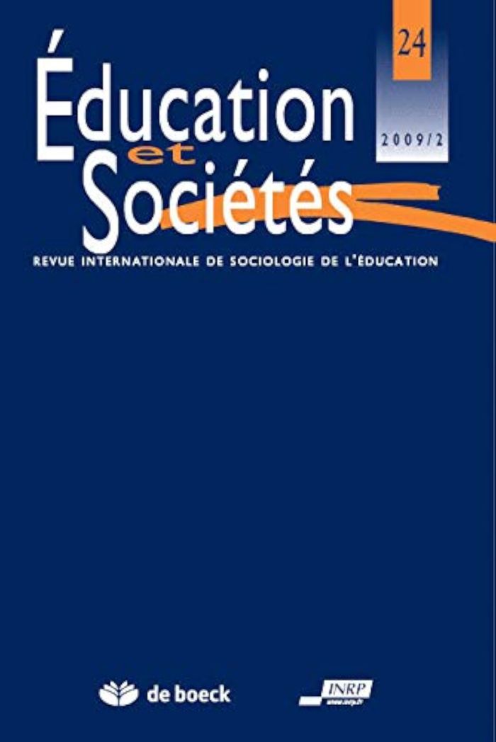 Couverture du livre « EDUCATION ET SOCIETES 2003/2 N.12 - REVUE INTERNATIONALE SOCIO EDUCATION » de Xxx, librairie Les Contes Infusés à Corte
