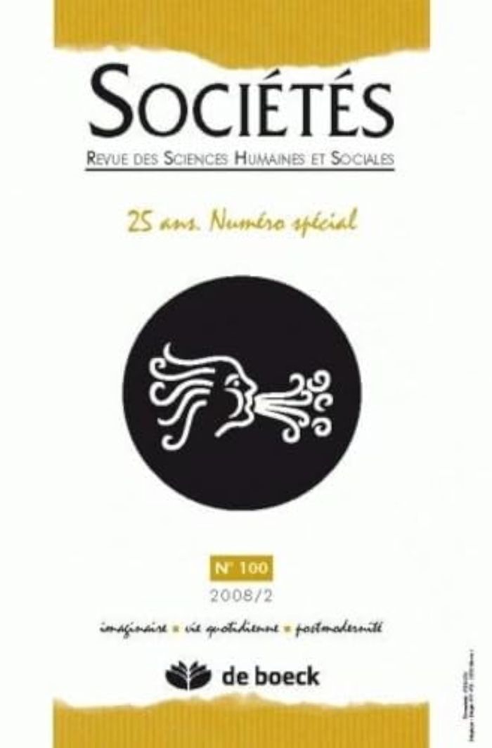 Couverture du livre « SOCIETES 2008/2 N.100 25 ANS NUMERO SPECIAL » de Xxx, librairie Les Contes Infusés à Corte