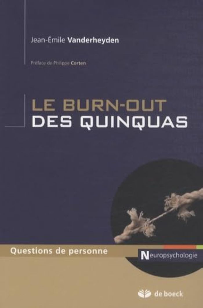 Couverture du livre « LE BURN-OUT DES QUINQUAS » de Collectif/corten, librairie Les Contes Infusés à Corte