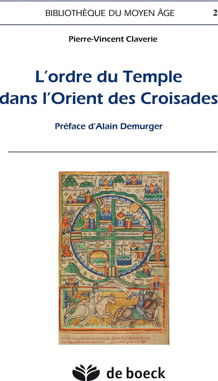 Couverture du livre « ORDRE DU TEMPLE DANS L'ORIENT DES CROISADES (L') N.29 » de Claverie, librairie Les Contes Infusés à Corte