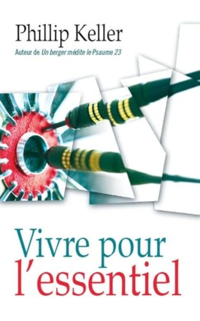Couverture du livre « VIVRE POUR L'ESSENTIEL » de P. Keller, librairie Les Contes Infusés à Corte