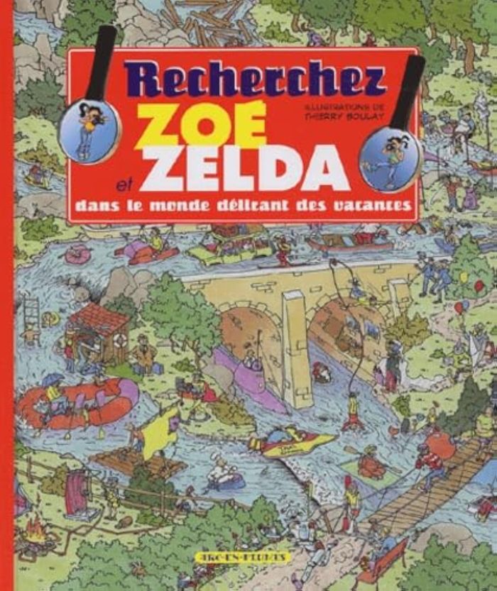 Couverture du livre « MONDE DELIRANT DES VACANCES » de Zoe Et Zelda, librairie Les Contes Infusés à Corte