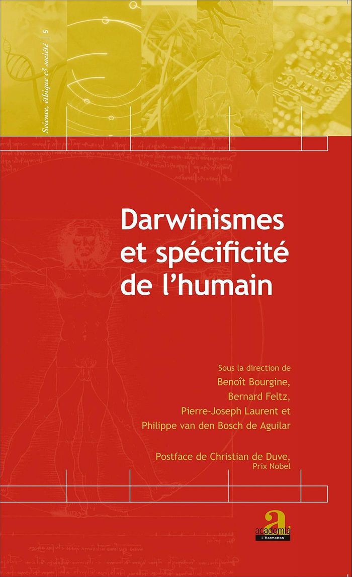 Couverture du livre « DARWINISMES ET SPECIFICITE DE L'HUMAIN » de Laurent/bourgine, librairie Les Contes Infusés à Corte