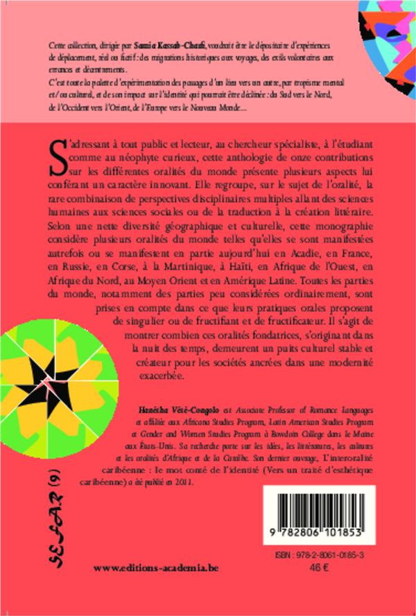 Quatrième de couverture de « LE CONTE D'HIER, AUJOURD'HUI - ORALITE ET MODERNITE »