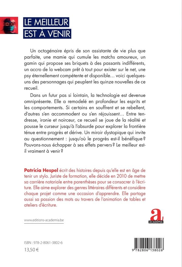 Quatrième de couverture de « Le meilleur est à venir : nouvelles »