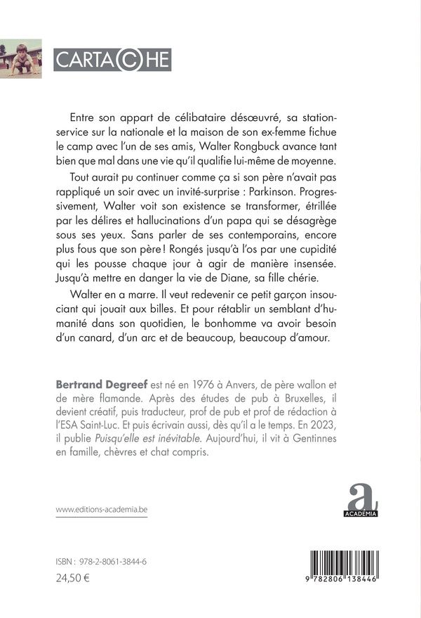 Quatrième de couverture de « Cartache : journal d'une révolte moyenne »