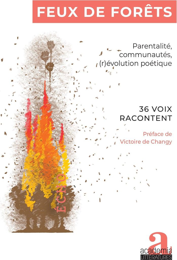 Couverture du livre « Feux de forêts : 36 voix racontent », librairie Les Contes Infusés à Corte