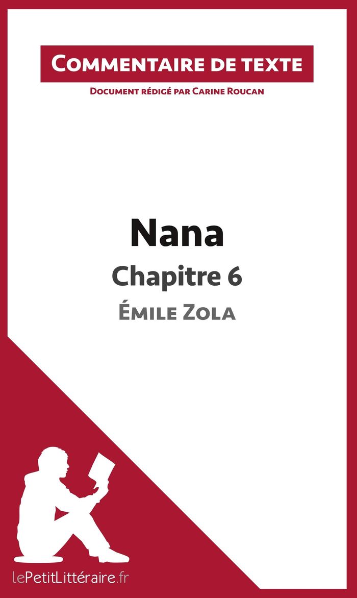 Couverture du livre « NANA DE ZOLA - CHAPITRE 6 - COMMENTAIRE ET ANALYSE DE TEXTE » de Lepetitlitteraire, librairie Les Contes Infusés à Corte