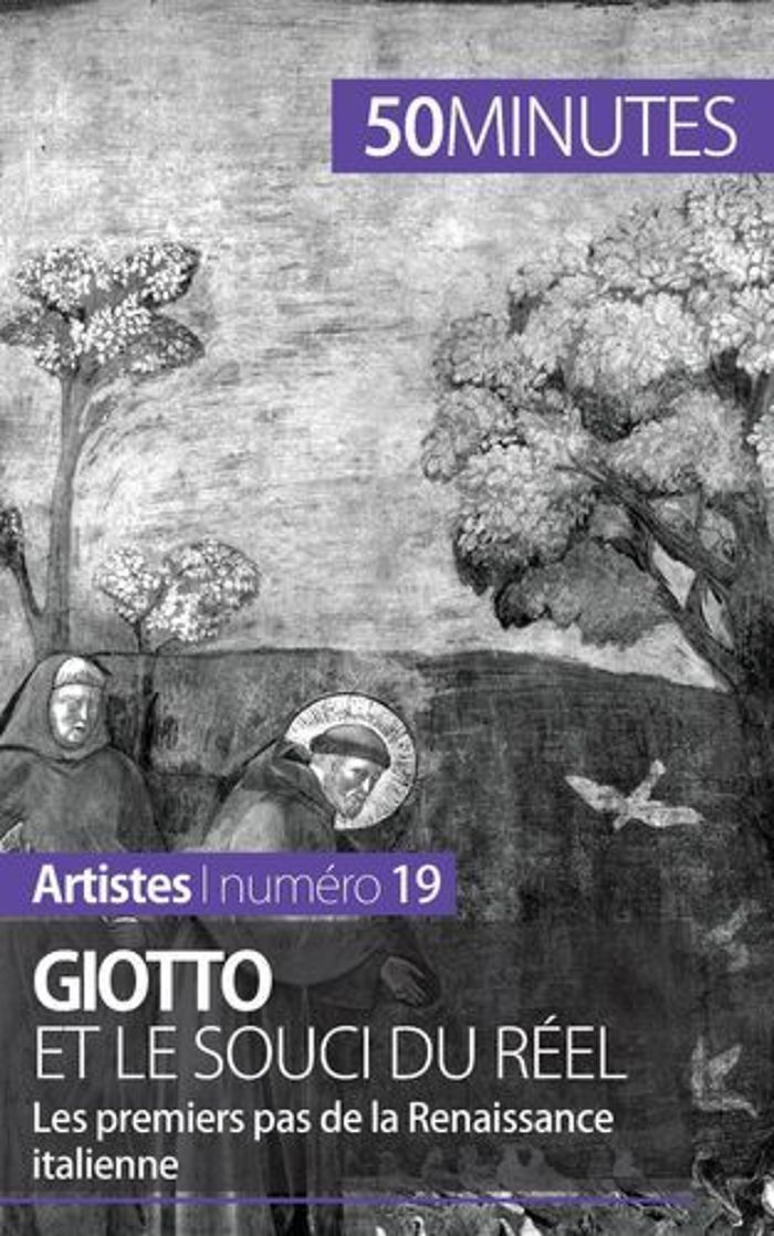 Couverture du livre « GIOTTO ET LE SOUCI DU REEL - LES PREMIERS PAS DE LA RENAISSANCE ITALIENNE » de Muller Celine, librairie Les Contes Infusés à Corte