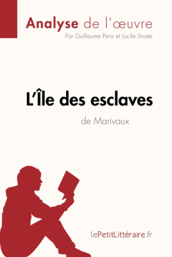 Couverture du livre « L'ILE DES ESCLAVES DE MARIVAUX (ANALYSE DE L'OEUVRE) - ANALYSE COMPLETE ET RESUME DETAILLE DE L'OEUV » de Lepetitlitteraire, librairie Les Contes Infusés à Corte