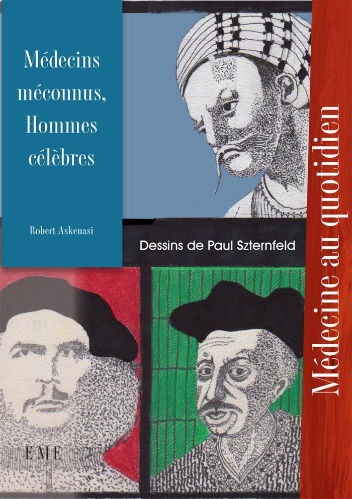 Couverture du livre « MEDECINS MECONNUS, HOMMES CELEBRES » de Robert Askenasi, librairie Les Contes Infusés à Corte