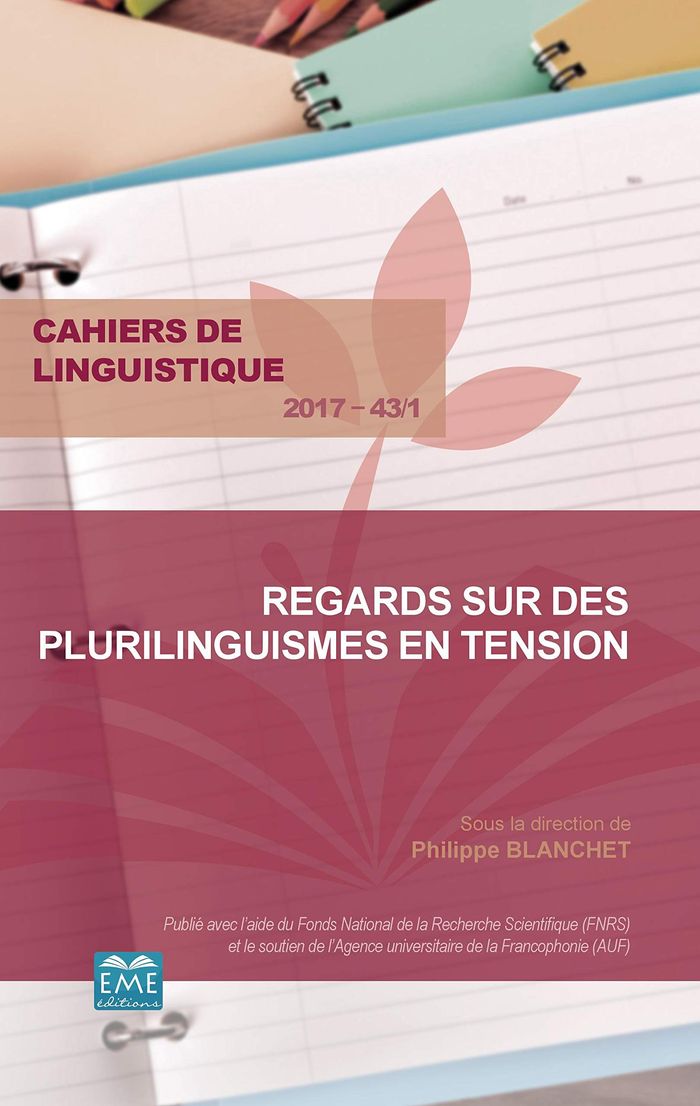 Couverture du livre « REGARDS SUR DES PLURILINGUISMES EN TENSION - VOL431 », librairie Les Contes Infusés à Corte