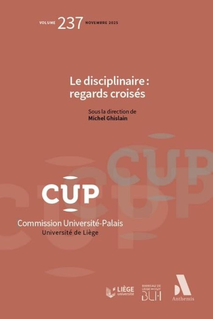 Couverture du livre « LE DISCIPLINAIRE : REGARDS CROISES - VOL237 », librairie Les Contes Infusés à Corte