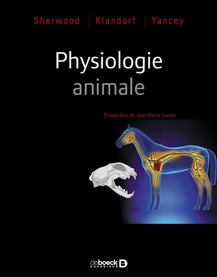 Couverture du livre « PHYSIOLOGIE ANIMALE » de Sherwood/klandorf, librairie Les Contes Infusés à Corte