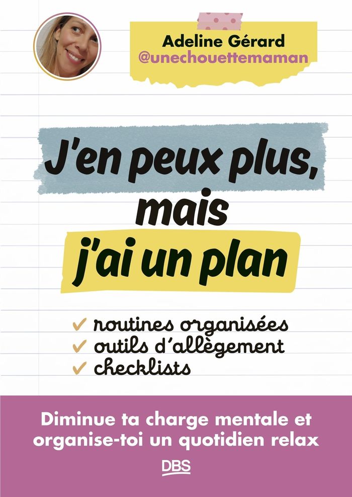 Couverture du livre « J'en peux plus, mais j'ai un plan », librairie Les Contes Infusés à Corte