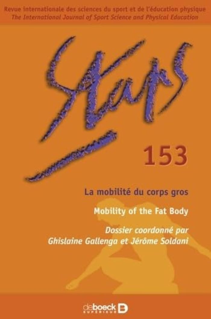 Couverture du livre « LA MOBILITE DU CORPS GROS » de Collectif, librairie Les Contes Infusés à Corte