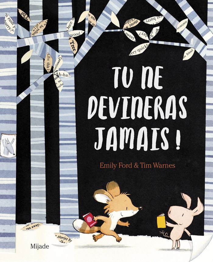 Couverture du livre « Tu ne devineras jamais ! » de Emily Ford, librairie Les Contes Infusés à Corte