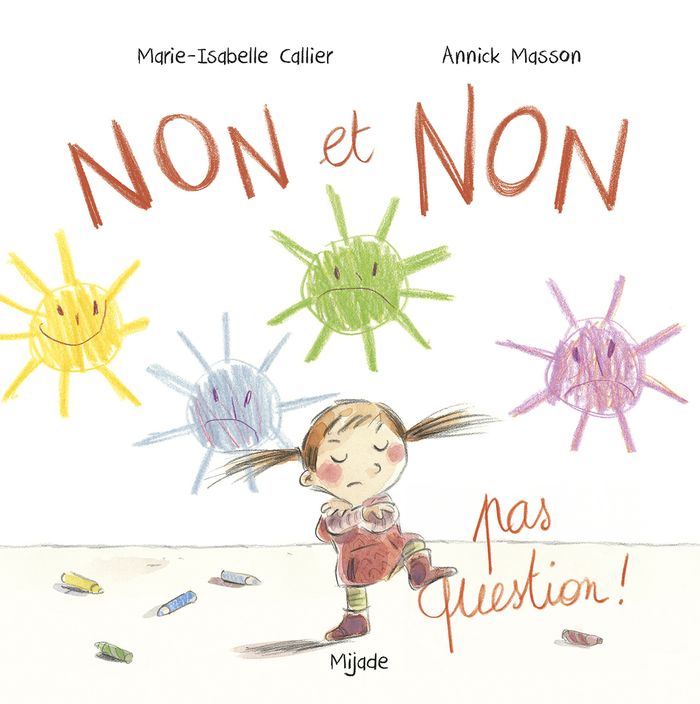 Couverture du livre « NON ET NON PAS QUESTION ! », librairie Les Contes Infusés à Corte