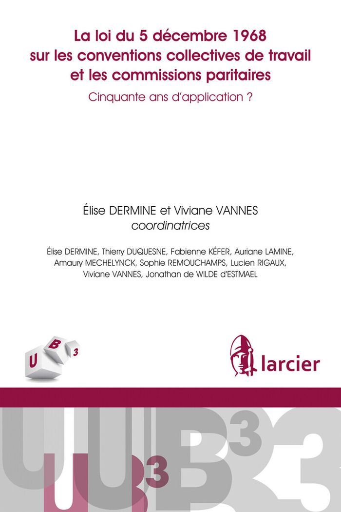 Couverture du livre « LES 50 ANS DE LA LOI DU 5 DECEMBRE 1968 SUR LES CONVENTIONS COLLECTIVES DU TRAVAIL... », librairie Les Contes Infusés à Corte