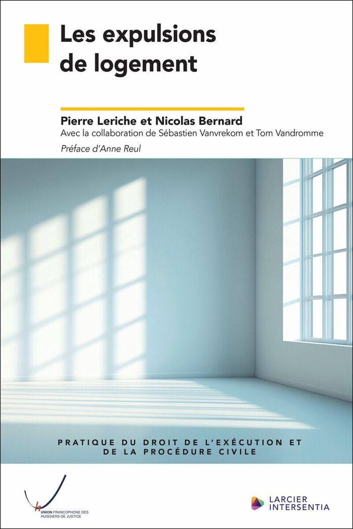 Couverture du livre « Les expulsions de logement » de Pierre Leriche, librairie Les Contes Infusés à Corte