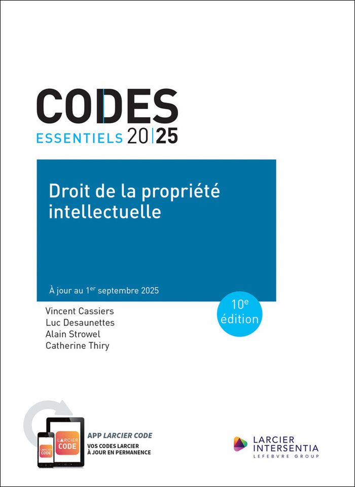 Couverture du livre « Droit de la propriété intellectuelle », librairie Les Contes Infusés à Corte
